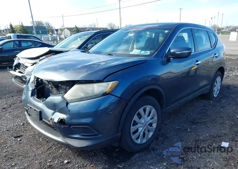 2014 Nissan Rogue S z USA, uszkodzony, nr VIN 5N1AT2MV9EC853270